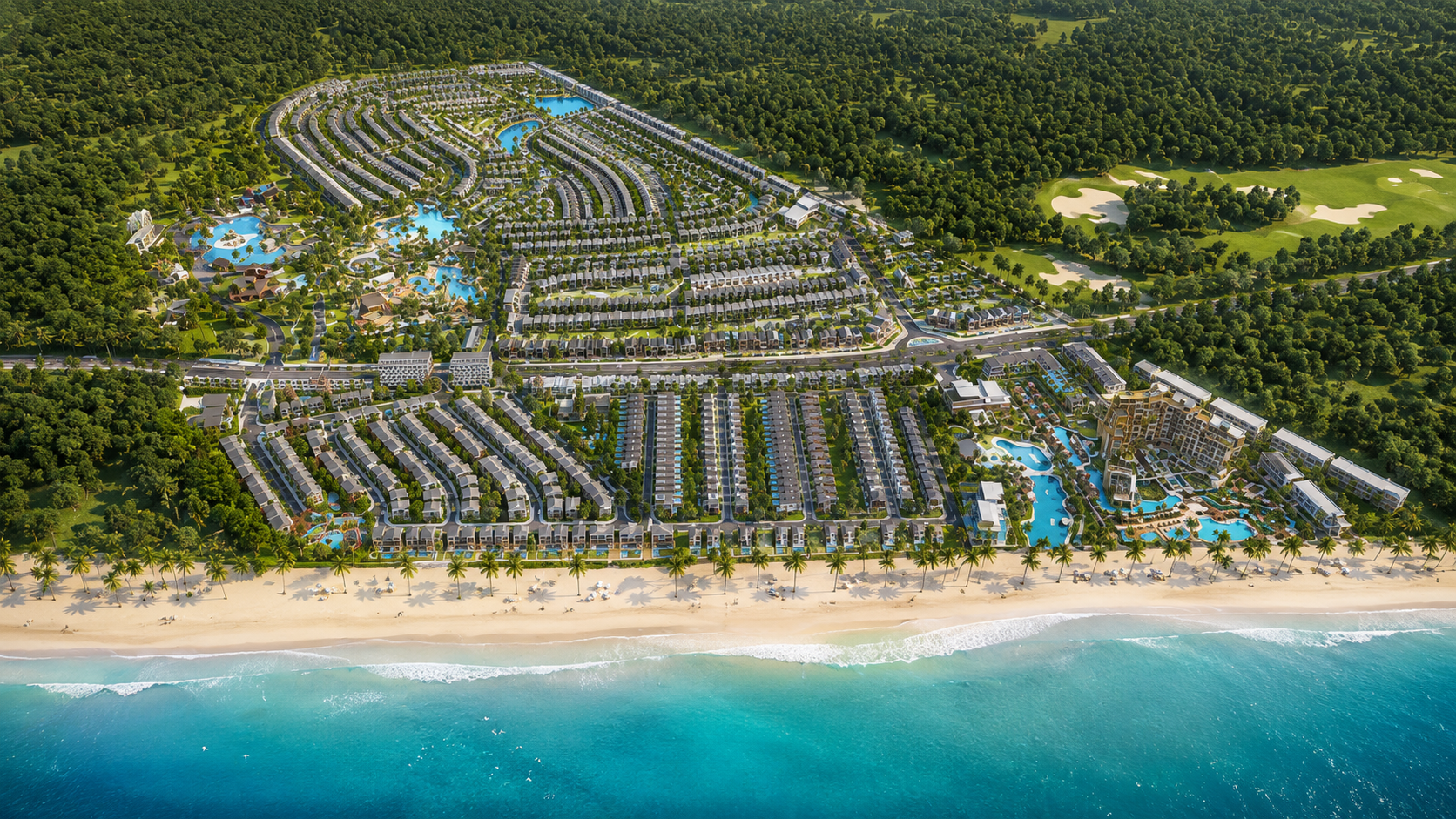 DỰ ÁN THI CÔNG TỔ HỢP VILLA CAO CẤP TẠI NOVAWORLD HỒ TRÀM