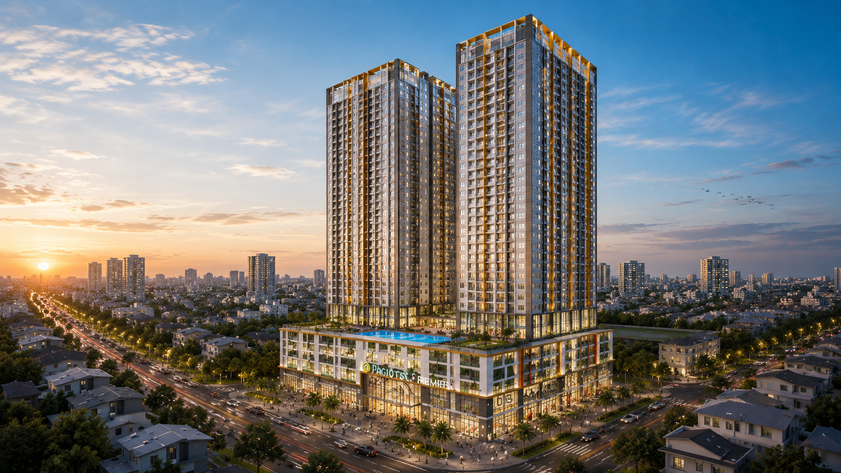 Thi Công Chung Cư Cao Tầng Marina Tower – Bình Dương