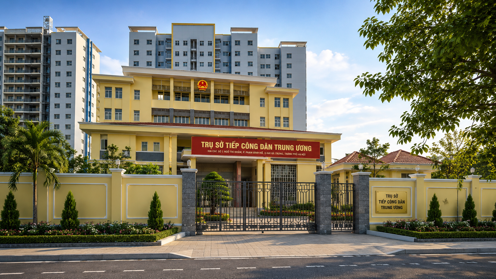 Trụ Sở Tiếp Dân Của Trung Ương Đảng Và Nhà Nước