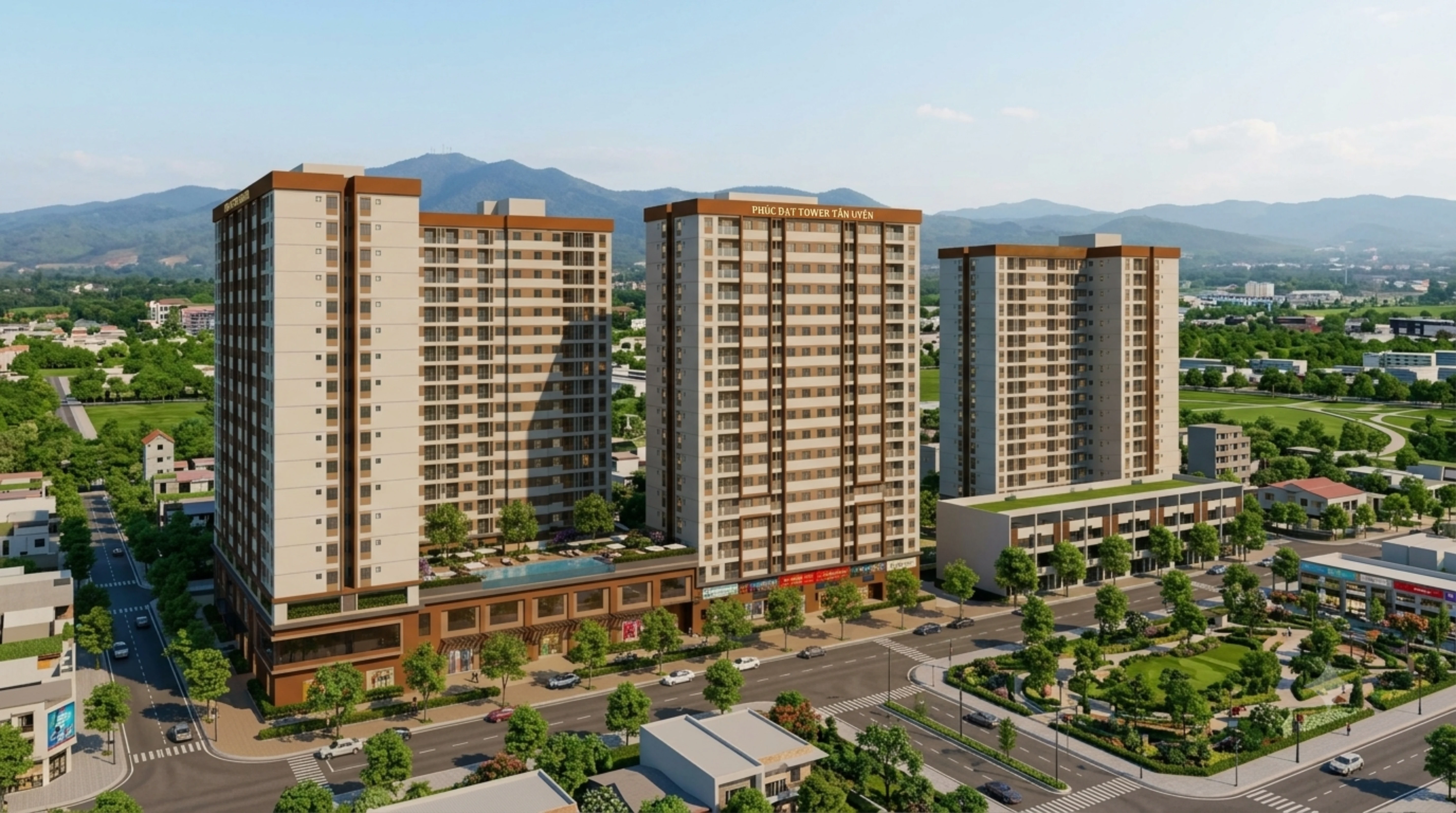 Khu nhà ở xã hội cao tầng Phúc Đạt - Tân Uyên