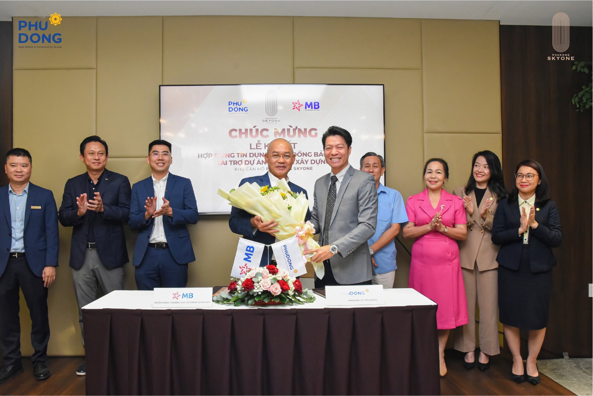 PHÚ ĐÔNG SKYONE NHẬN GÓI TÍN DỤNG VÀ BẢO LÃNH TỪ MB BANK