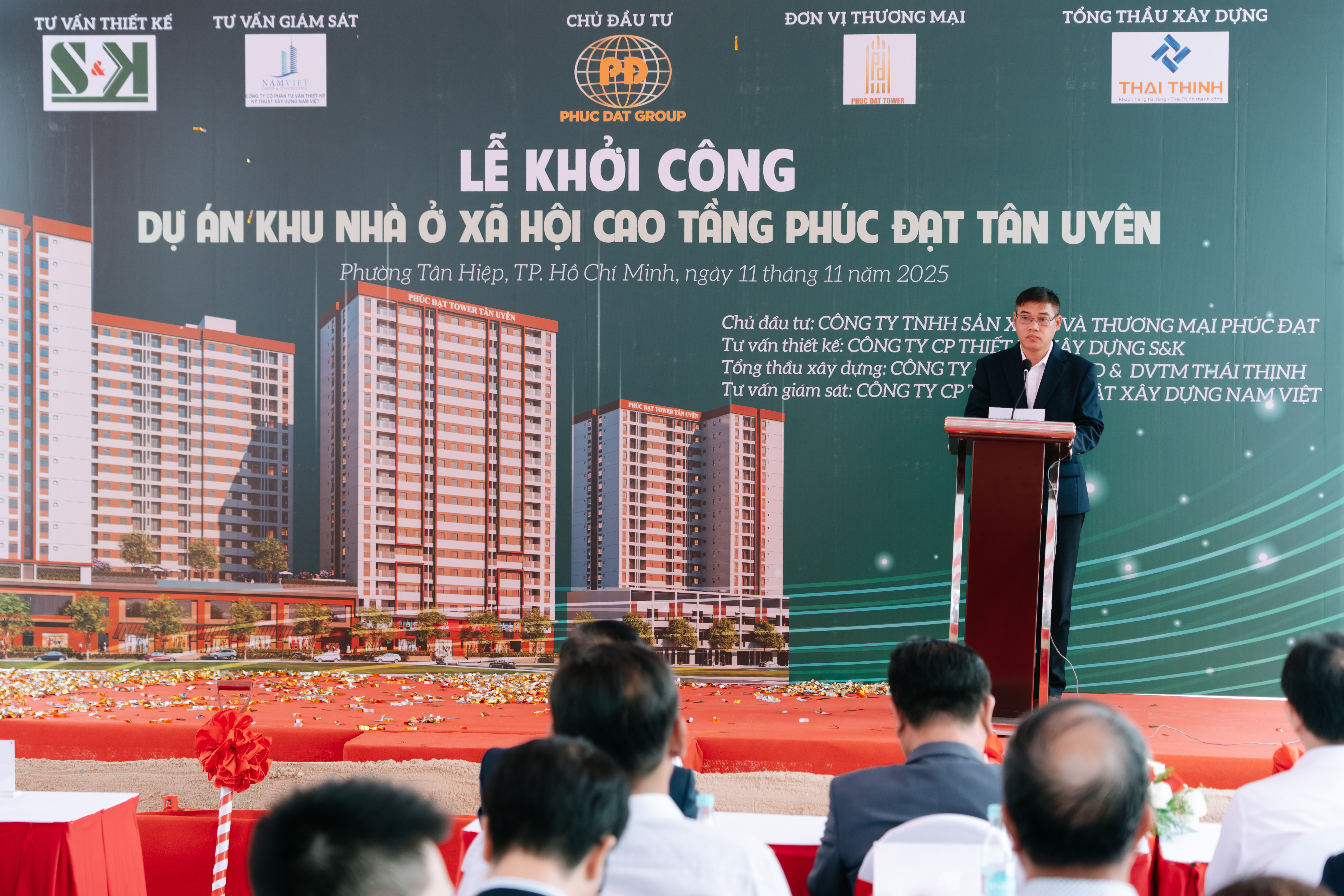 Khởi công Dự án Khu nhà ở xã hội cao tầng Phúc Đạt – Tân Uyên
