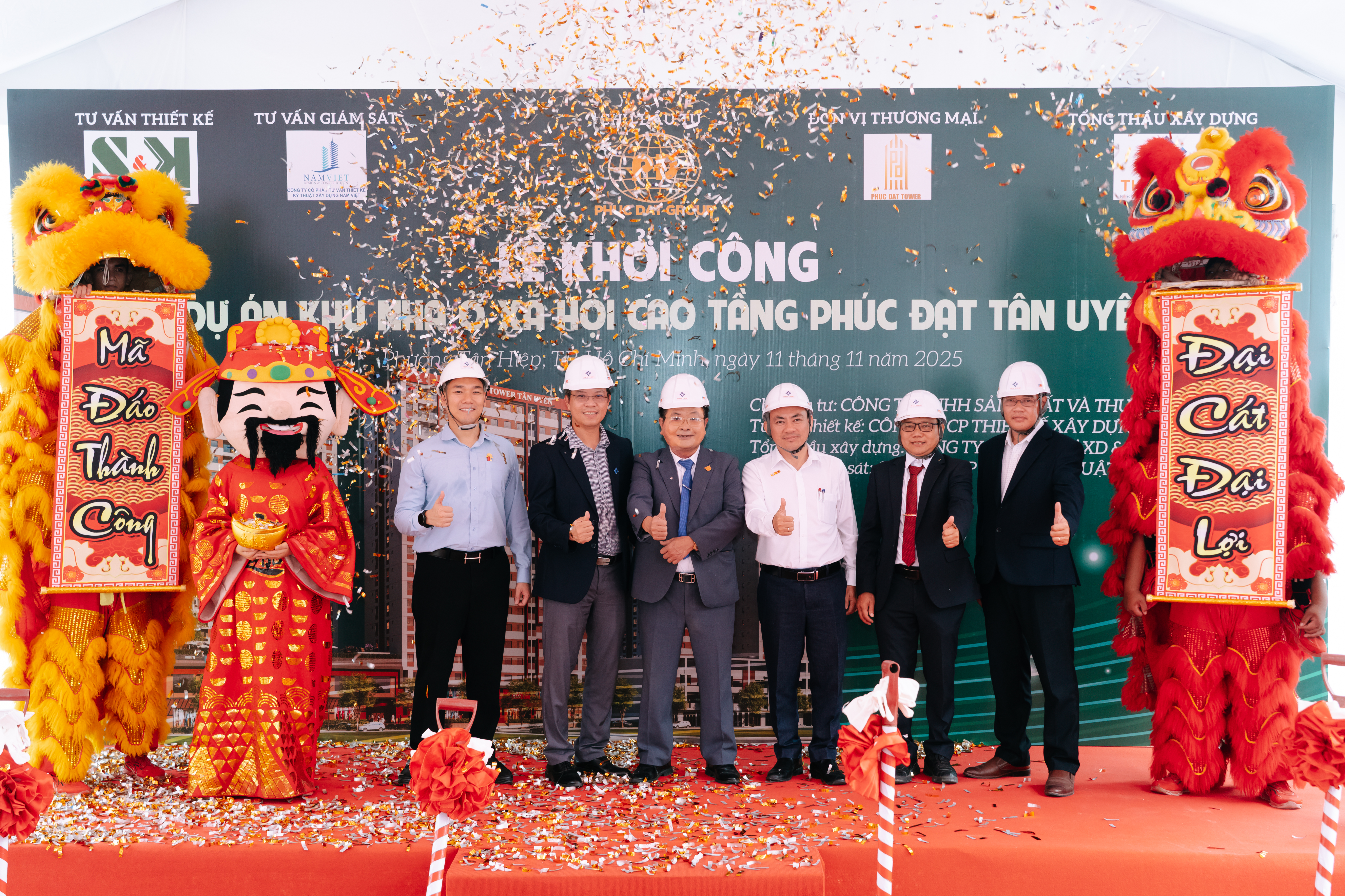 Khởi công Dự án Khu nhà ở xã hội cao tầng Phúc Đạt – Tân Uyên