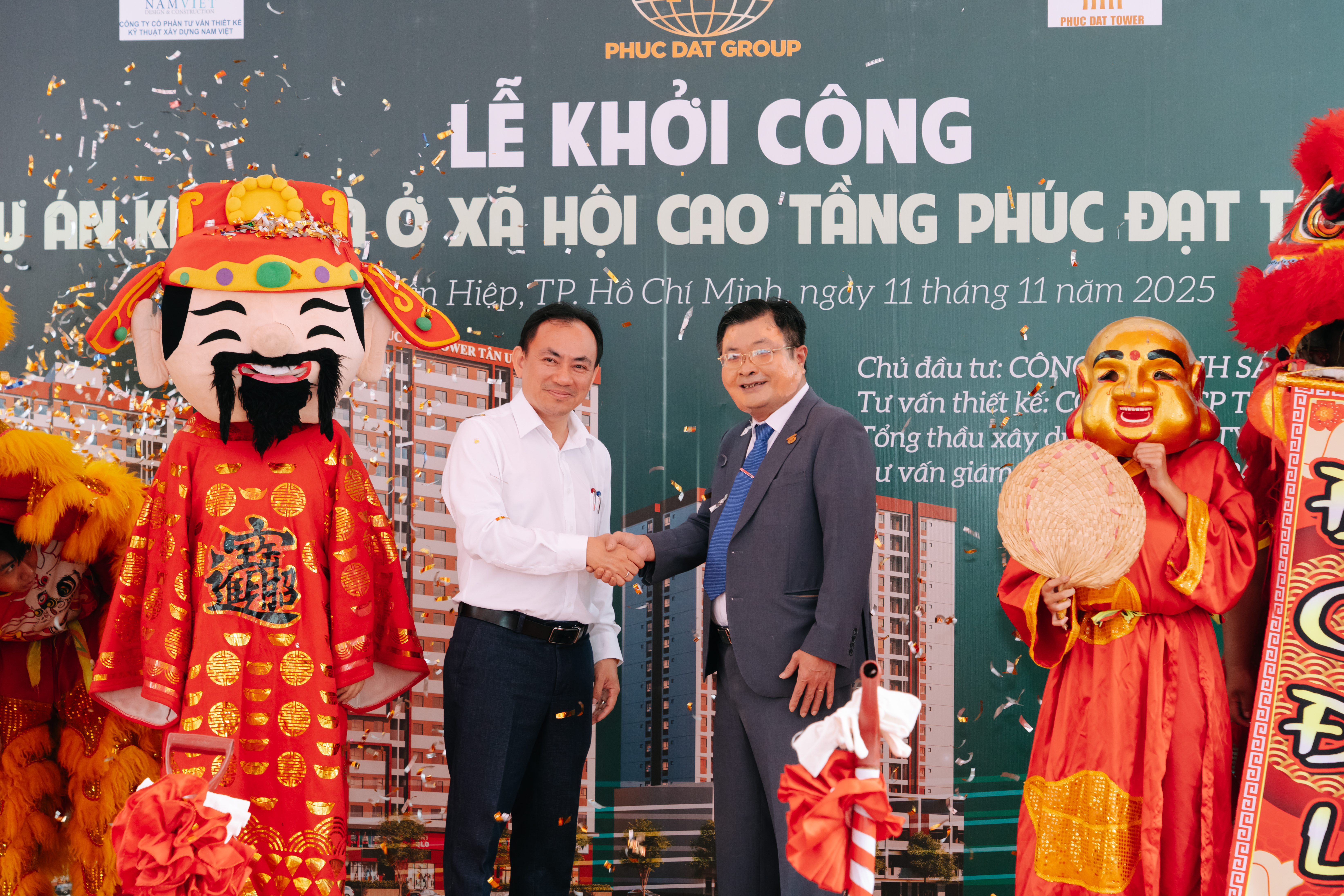 Khởi công Dự án Khu nhà ở xã hội cao tầng Phúc Đạt – Tân Uyên
