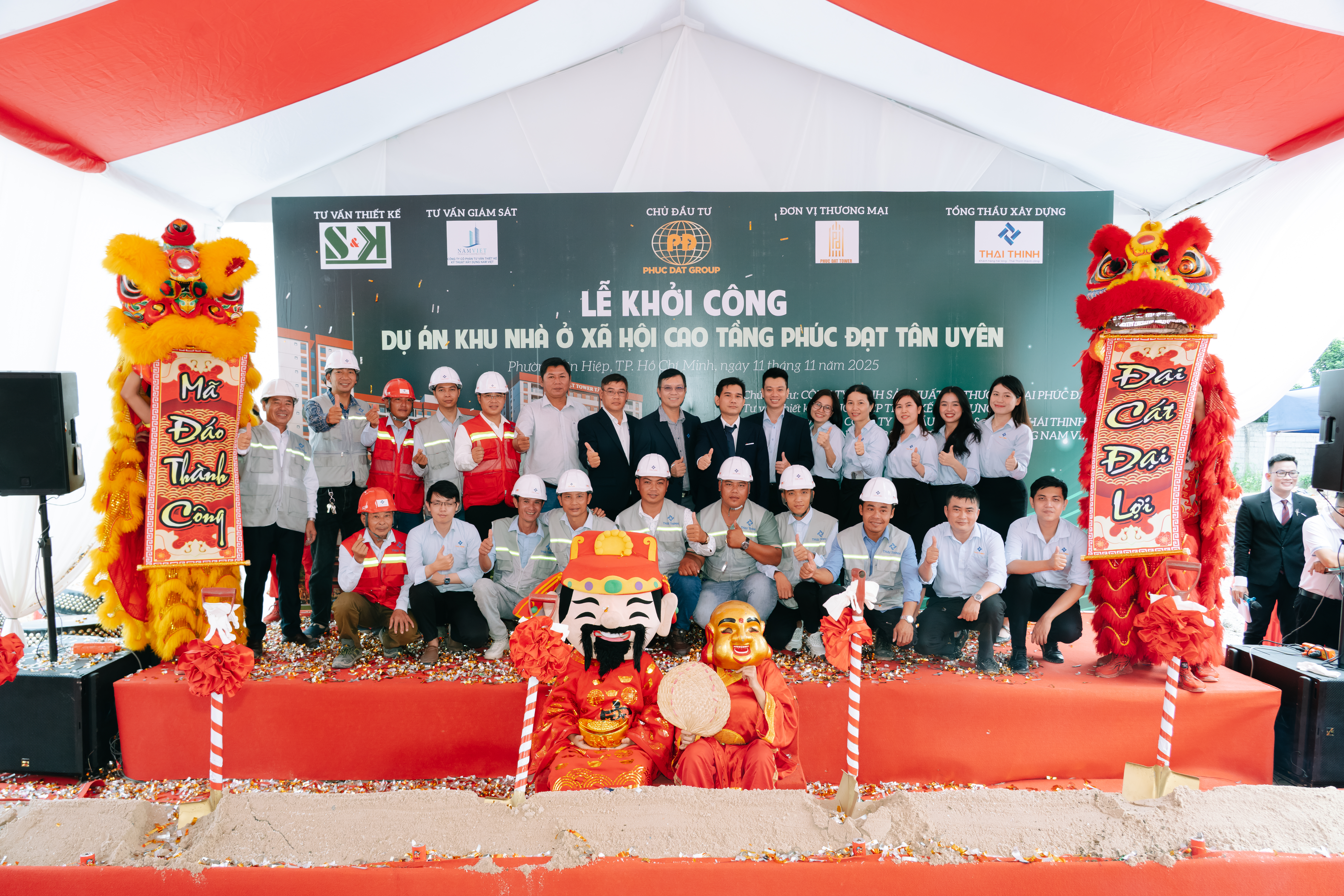Khởi công Dự án Khu nhà ở xã hội cao tầng Phúc Đạt – Tân Uyên