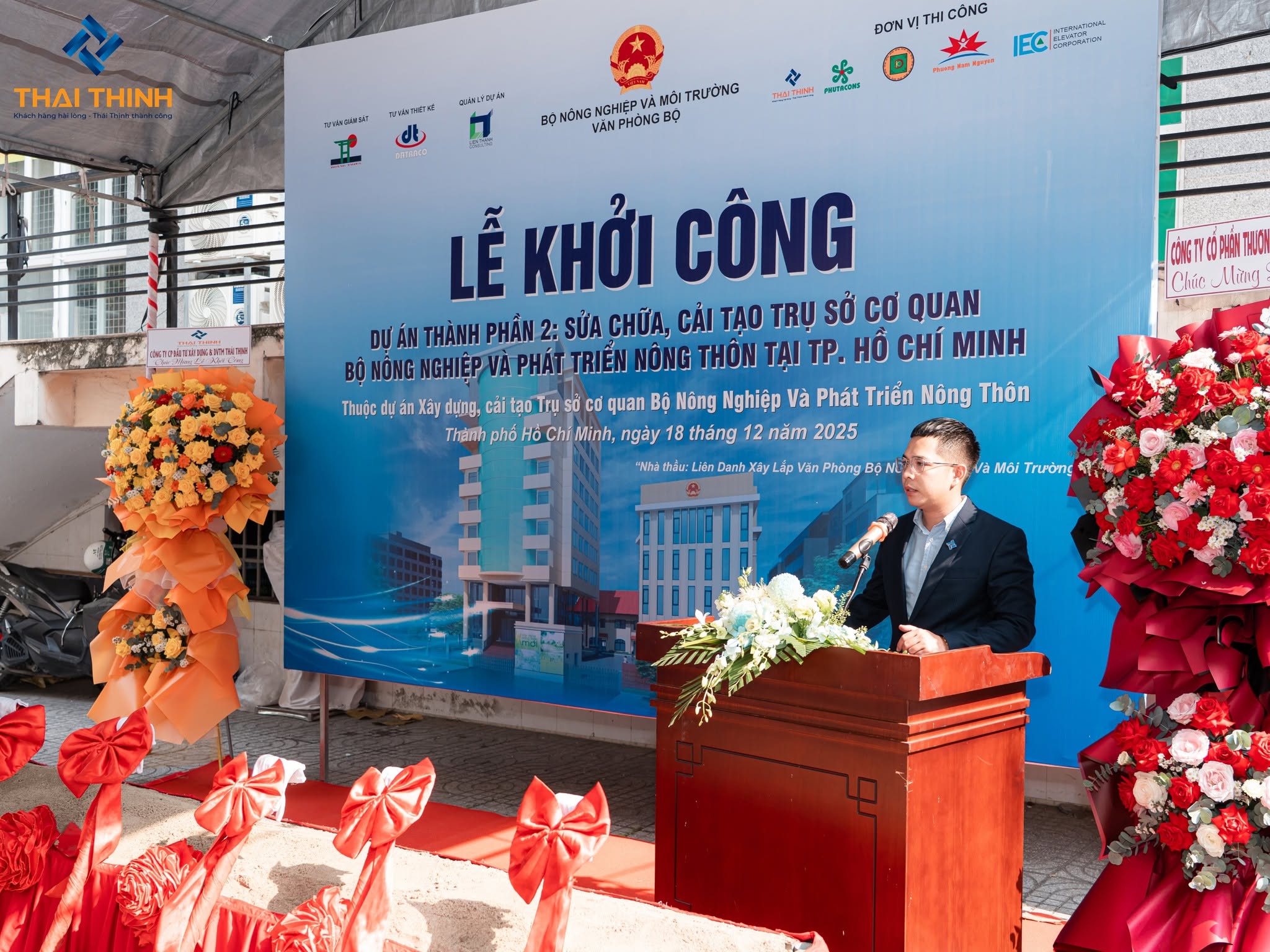 KHỞI CÔNG DỰ ÁN CẢI TẠO TRỤ SỞ BỘ NÔNG NGHIỆP & PTNT TẠI TP. HỒ CHÍ MINH