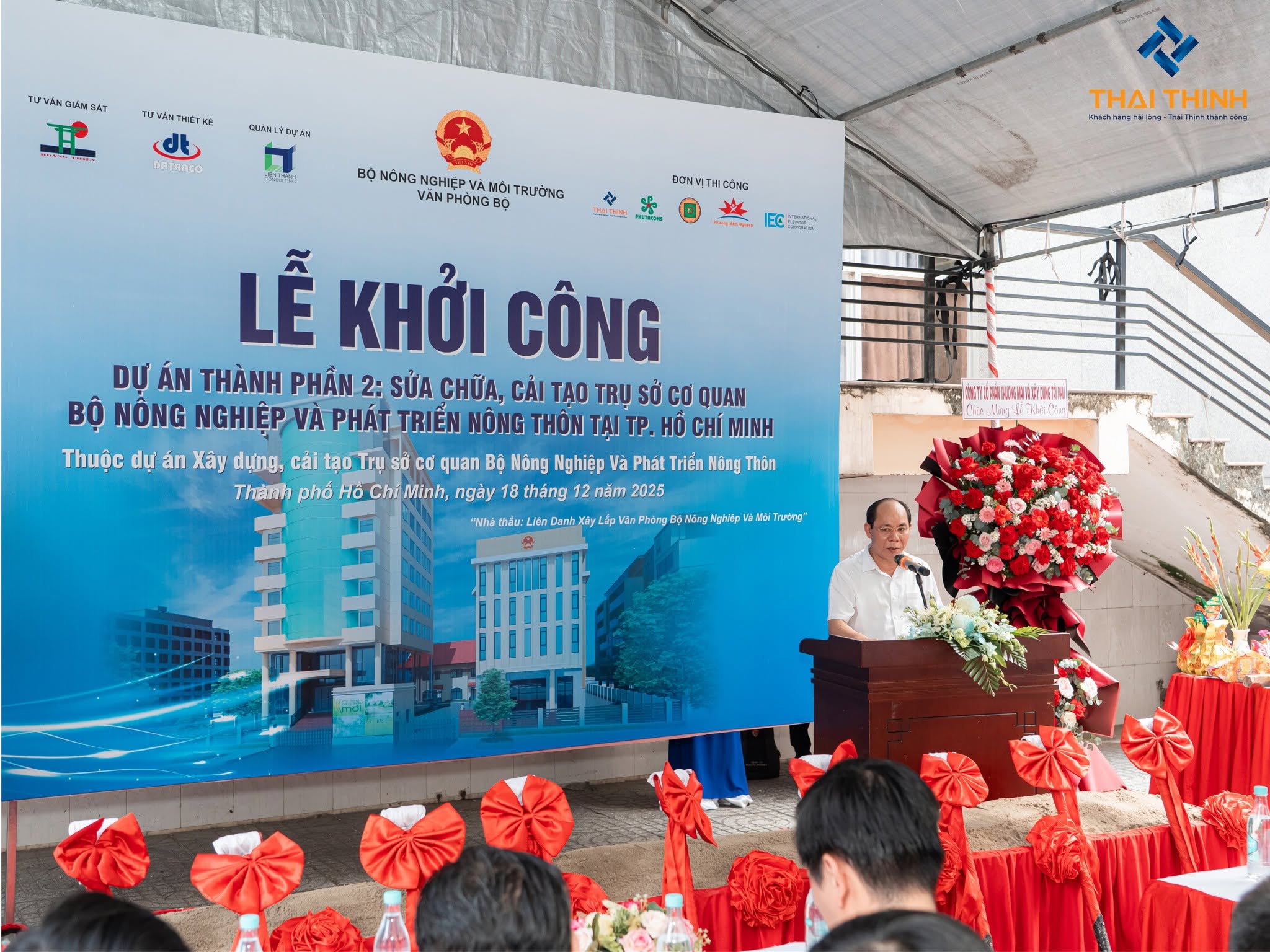 KHỞI CÔNG DỰ ÁN CẢI TẠO TRỤ SỞ BỘ NÔNG NGHIỆP & PTNT TẠI TP. HỒ CHÍ MINH