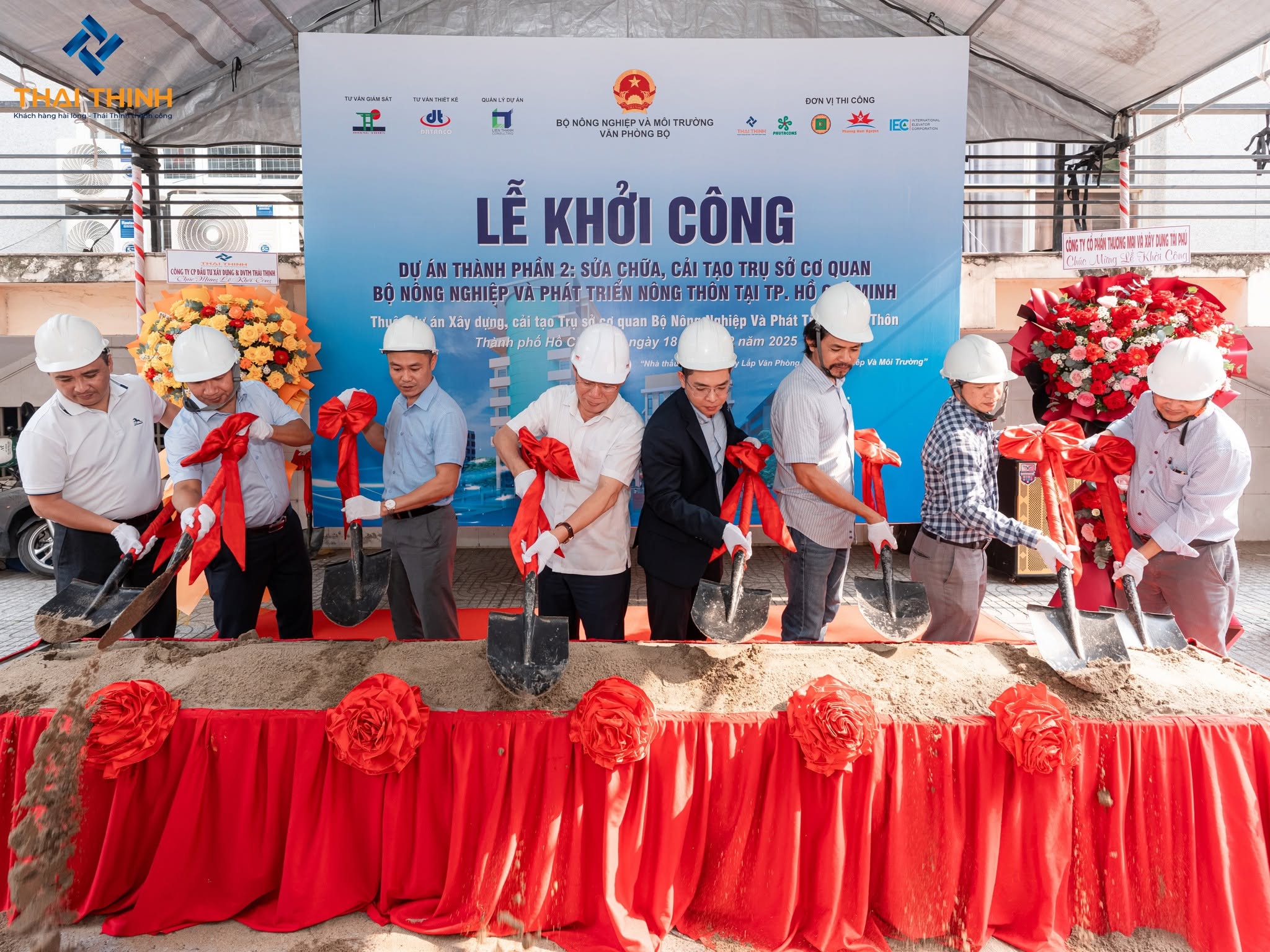 KHỞI CÔNG DỰ ÁN CẢI TẠO TRỤ SỞ BỘ NÔNG NGHIỆP & PTNT TẠI TP. HỒ CHÍ MINH