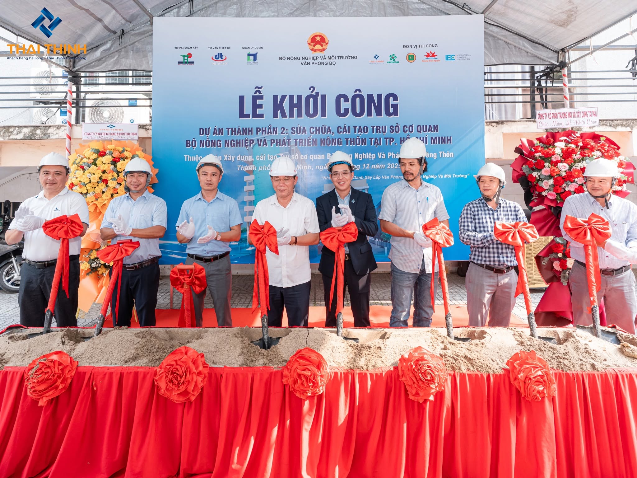 KHỞI CÔNG DỰ ÁN CẢI TẠO TRỤ SỞ BỘ NÔNG NGHIỆP & PTNT TẠI TP. HỒ CHÍ MINH