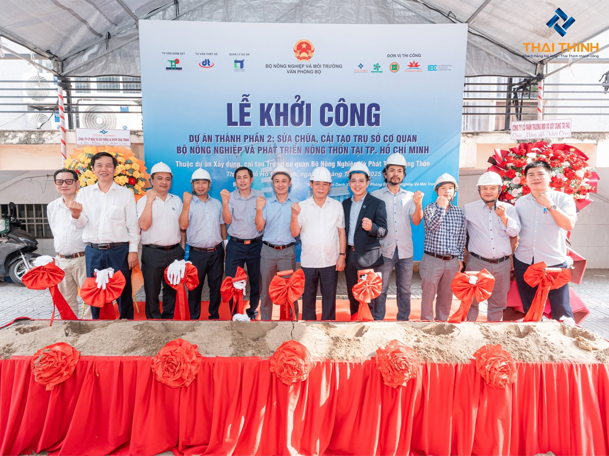 KHỞI CÔNG DỰ ÁN CẢI TẠO TRỤ SỞ BỘ NÔNG NGHIỆP & PTNT TẠI TP. HỒ CHÍ MINH