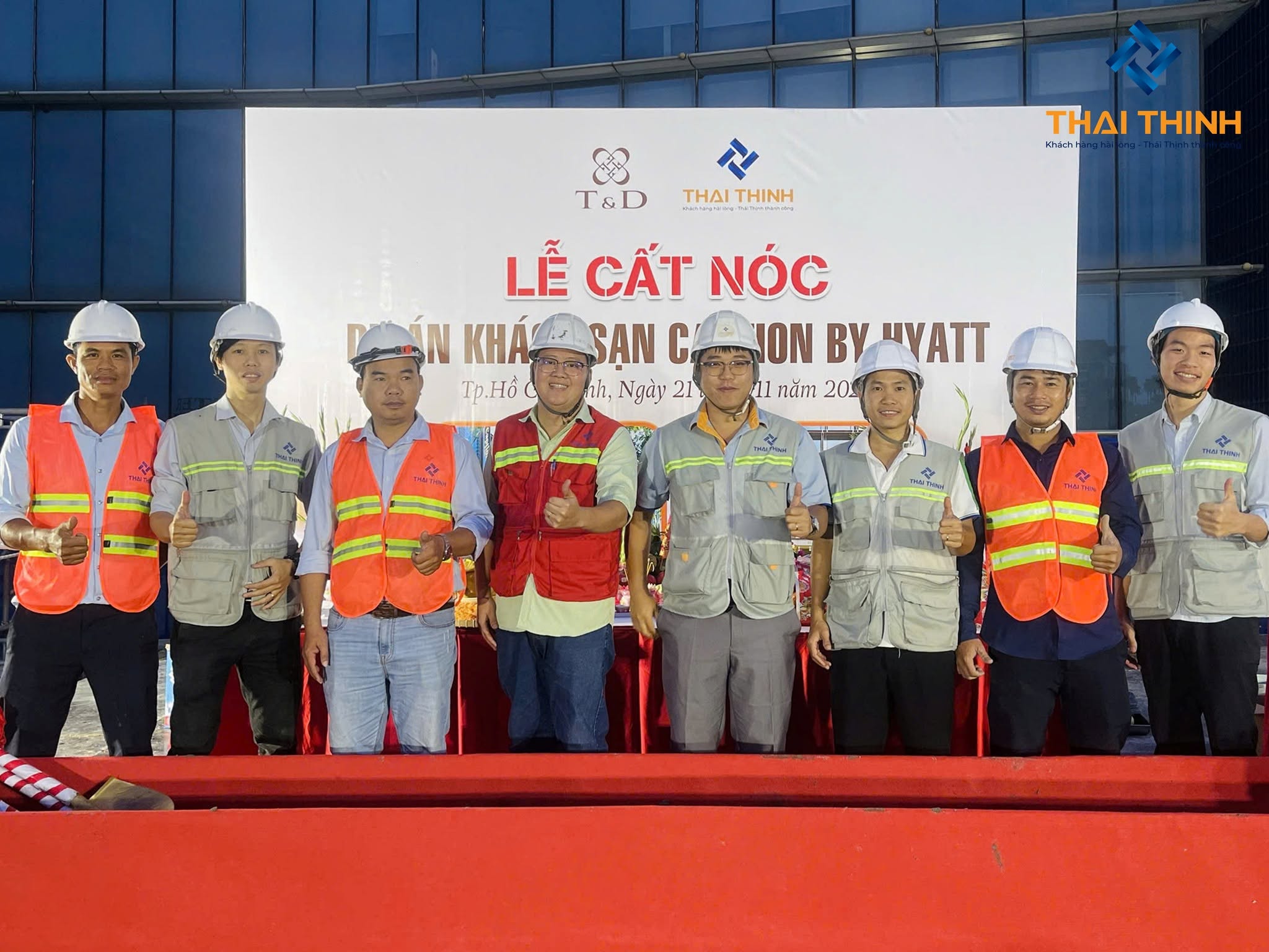 Thi công thần tốc: Thái Thịnh chính thức cất nóc dự án khách sạn Caption by Hyatt