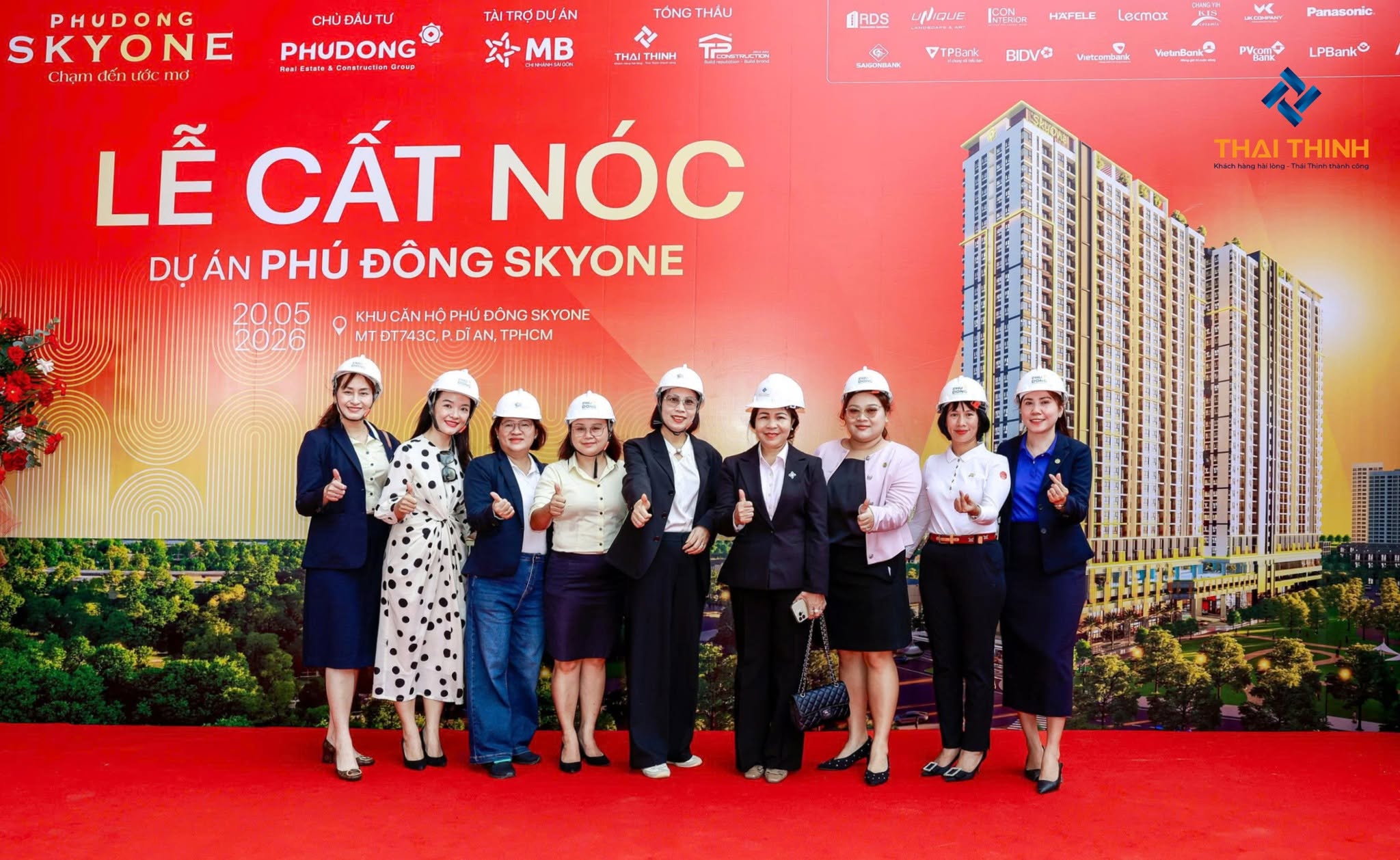 LỄ CẤT NÓC DỰ ÁN PHÚ ĐÔNG SKYONE - DẤU MỐC MỚI CHO HÀNH TRÌNH AN CƯ