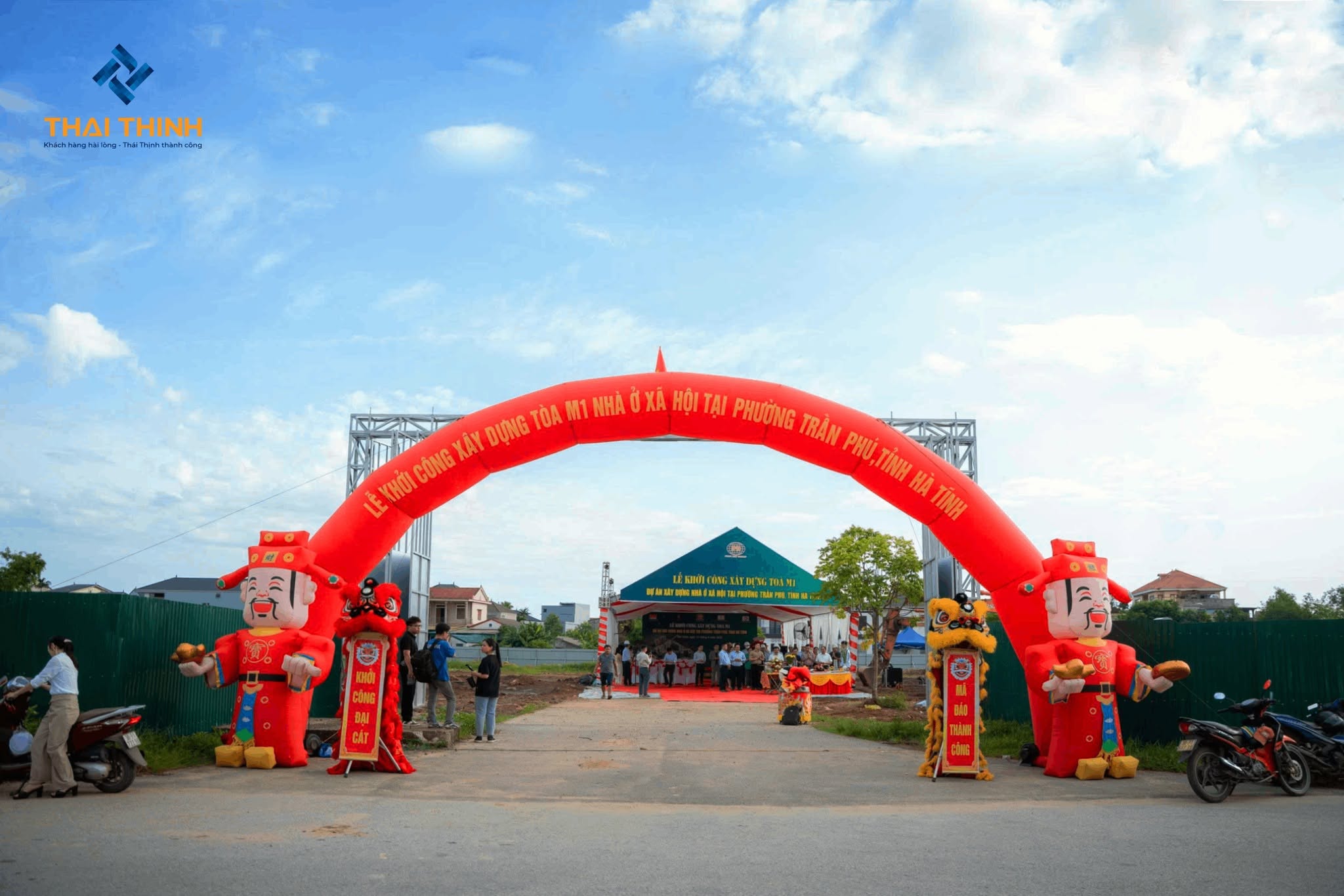 KHỞI CÔNG TÒA M1 – DỰ ÁN NHÀ Ở XÃ HỘI QUY MÔ 6,2 HA TẠI HÀ TĨNH